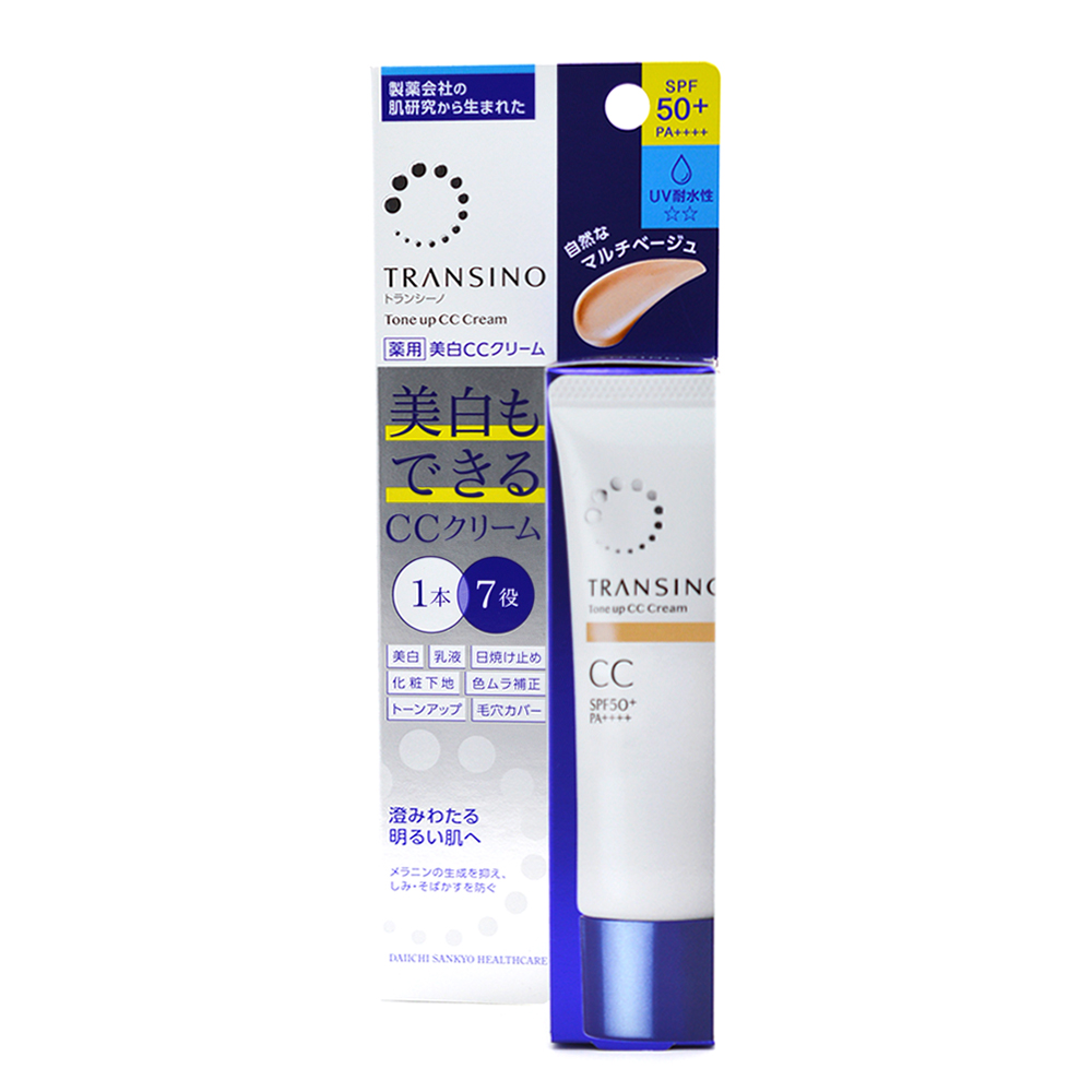 트란시노 약용 톤업 CC크림 멀티베이지 SPF 50+ PA++++ 30g