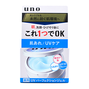 UNO 우노 UV 퍼펙션 젤 자외선 차단제 SPF30 PA+++ 80g