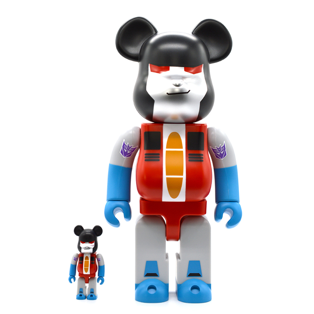 베어브릭 BE@RBRICK 트랜스포머 스타스크림 100% & 400%