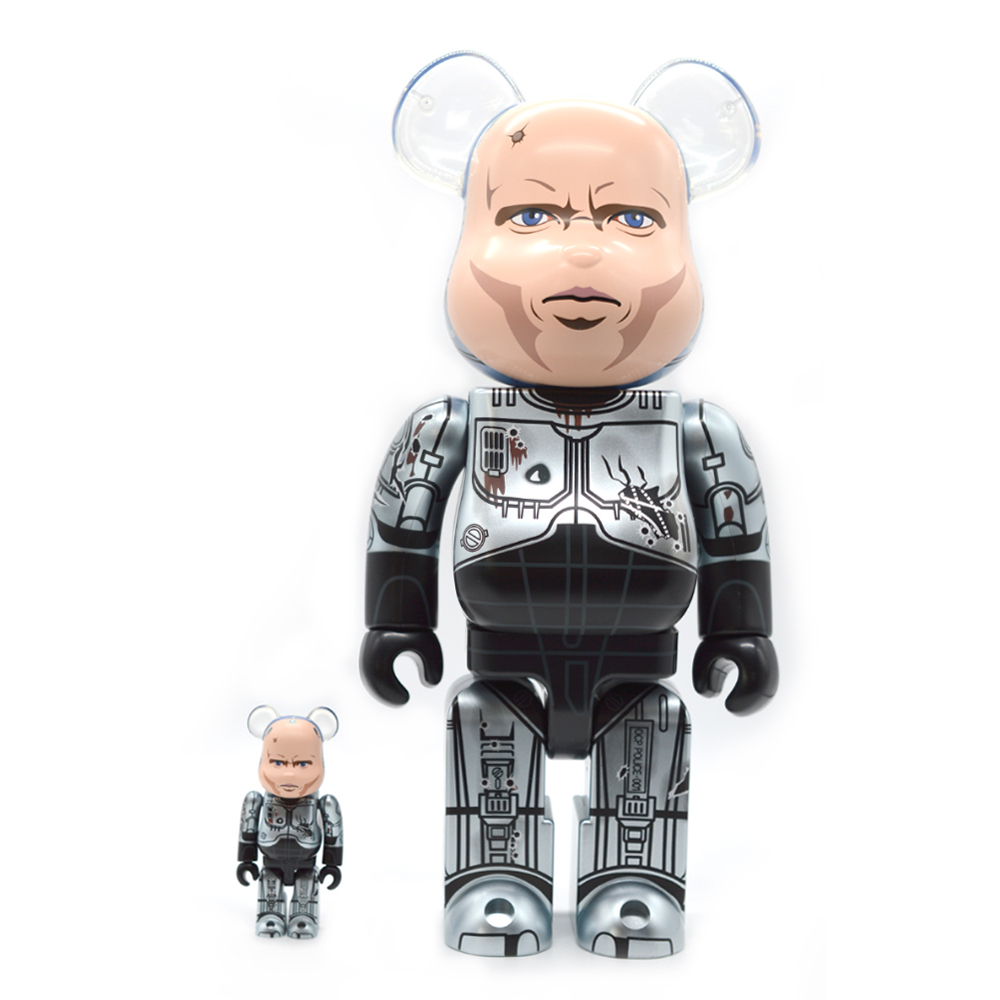 베어브릭 BE@RBRICK 로보캅 머피 헤드 Ver. 100% & 400%