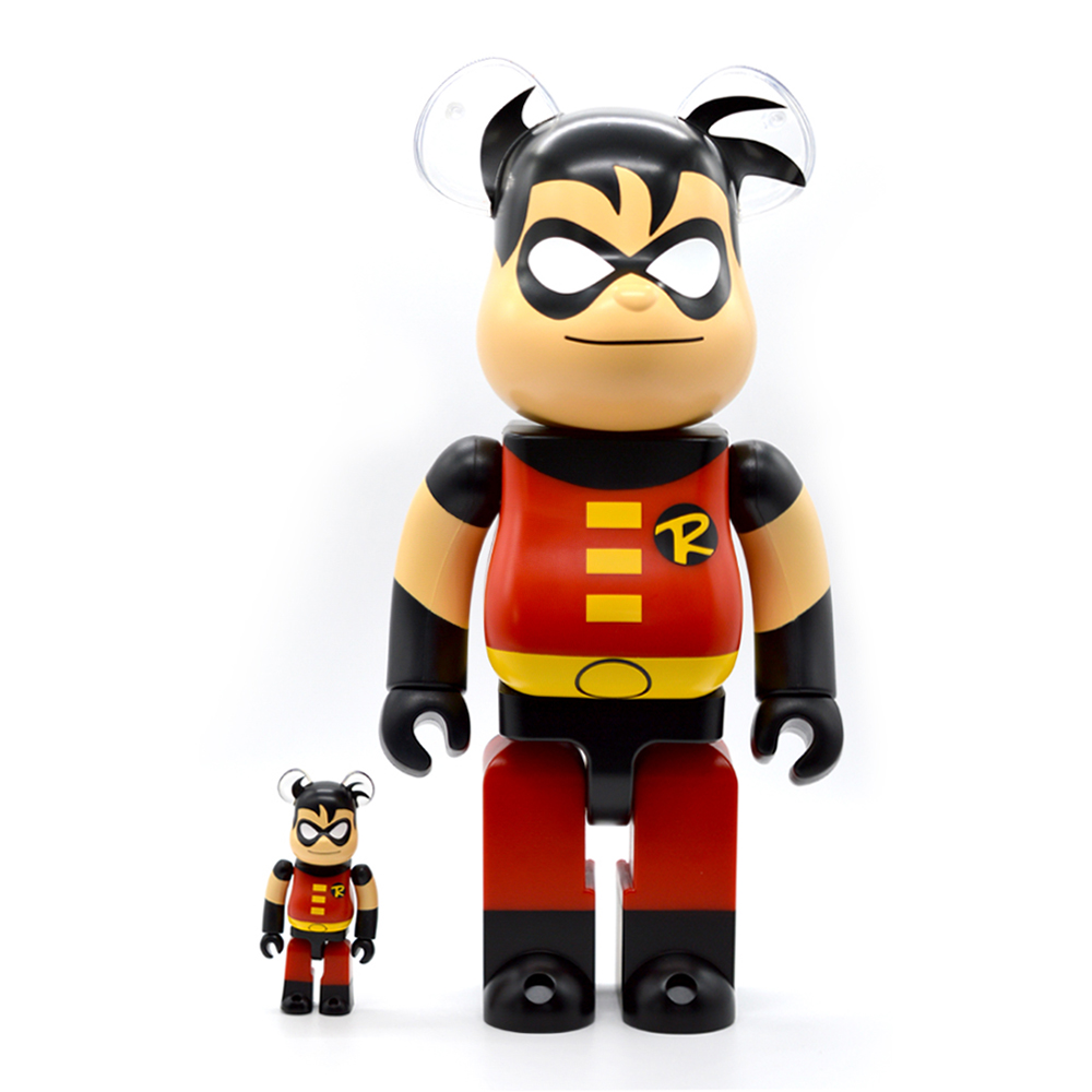 베어브릭 BE@RBRICK ROBIN (더 뉴 배트맨 어드벤처스) 100% & 400%