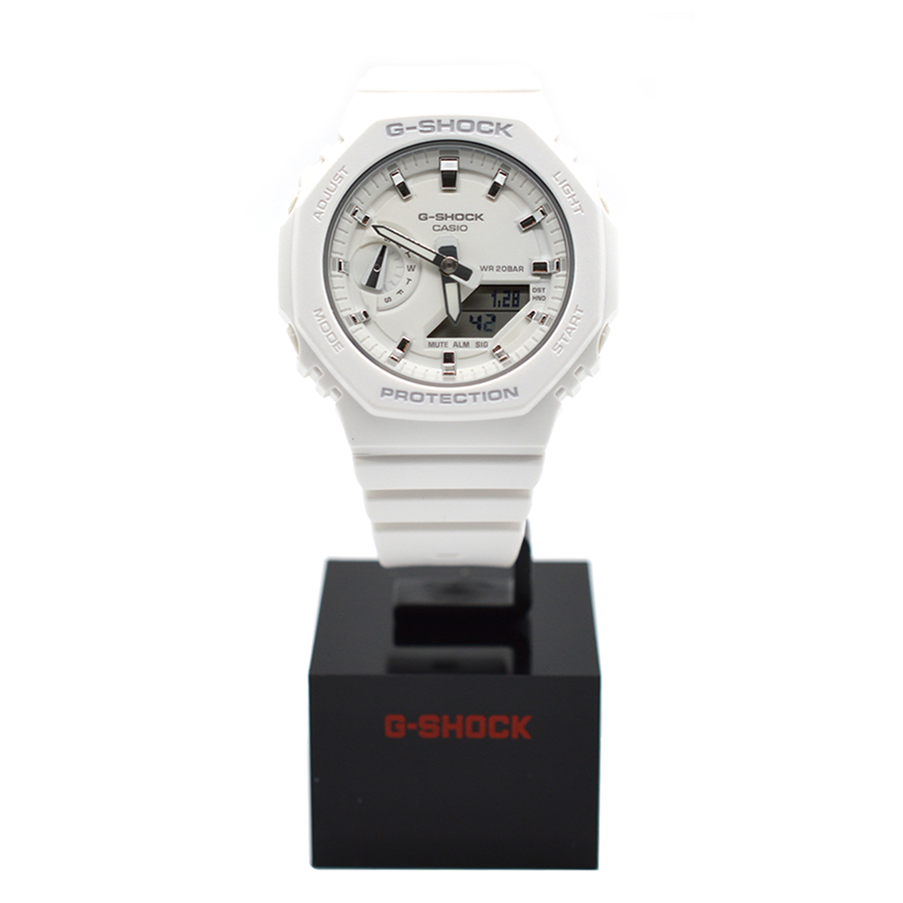 CASIO G-SHOCK GA 2100 다운 사이징 모델 GMA-S2100-7AJF 스포츠 메탈 화이트