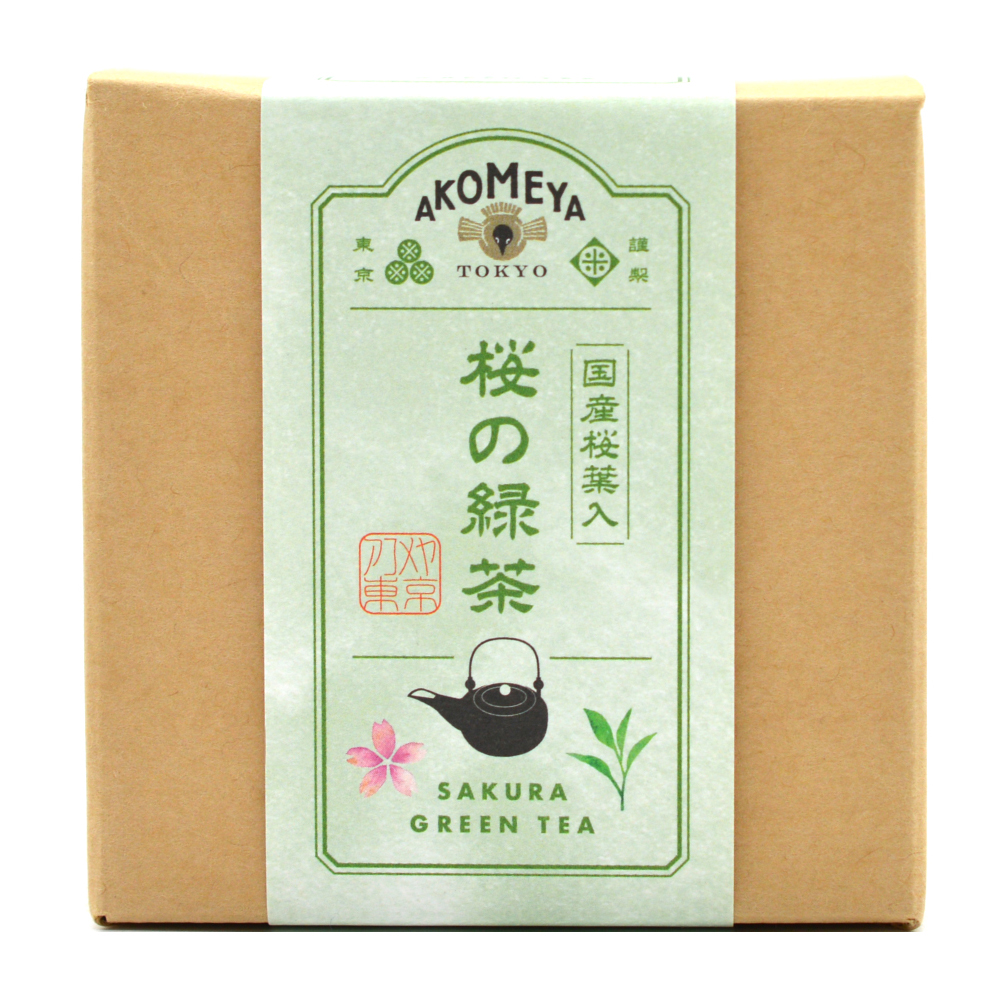 아코메야 도쿄 벚꽃 녹차 티백 10P