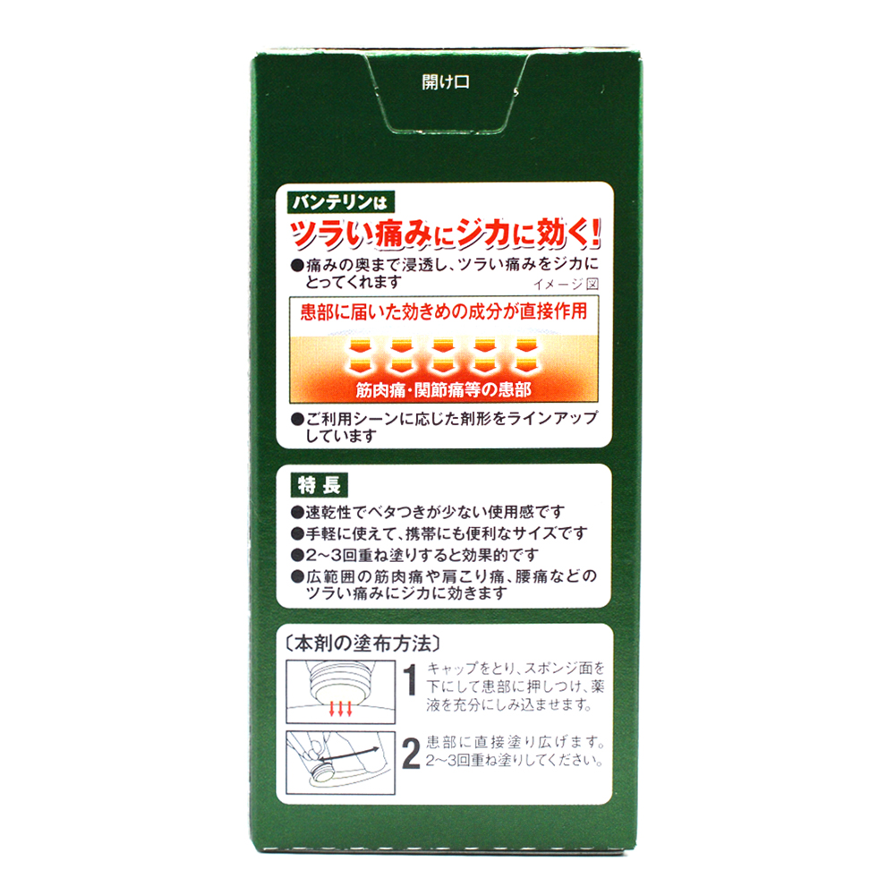 반테린 코와 α 파스(근육통・어깨결림・요통) 액상타입 45g