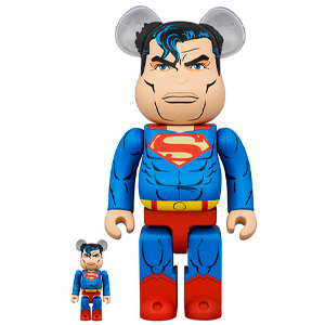 베어브릭 BE@RBRICK 슈퍼맨 (TDKR Ver.) 100％ & 400％