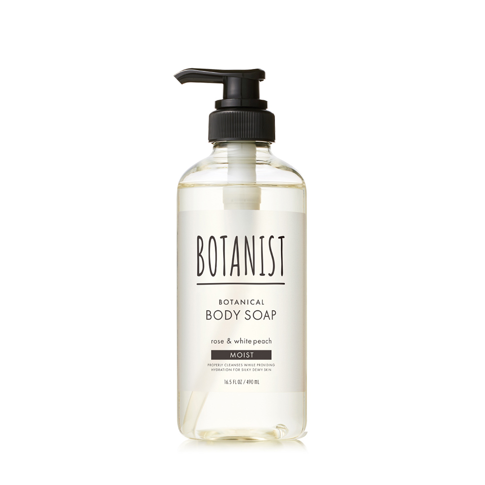 보타니스트 보태니컬 바디워시 모이스처 로즈 & 화이트 피치 490ml