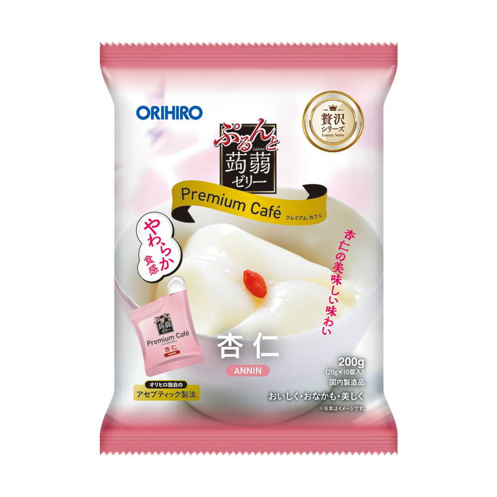 오리히로 곤약젤리 프리미엄 카페 행인두부맛 10개입