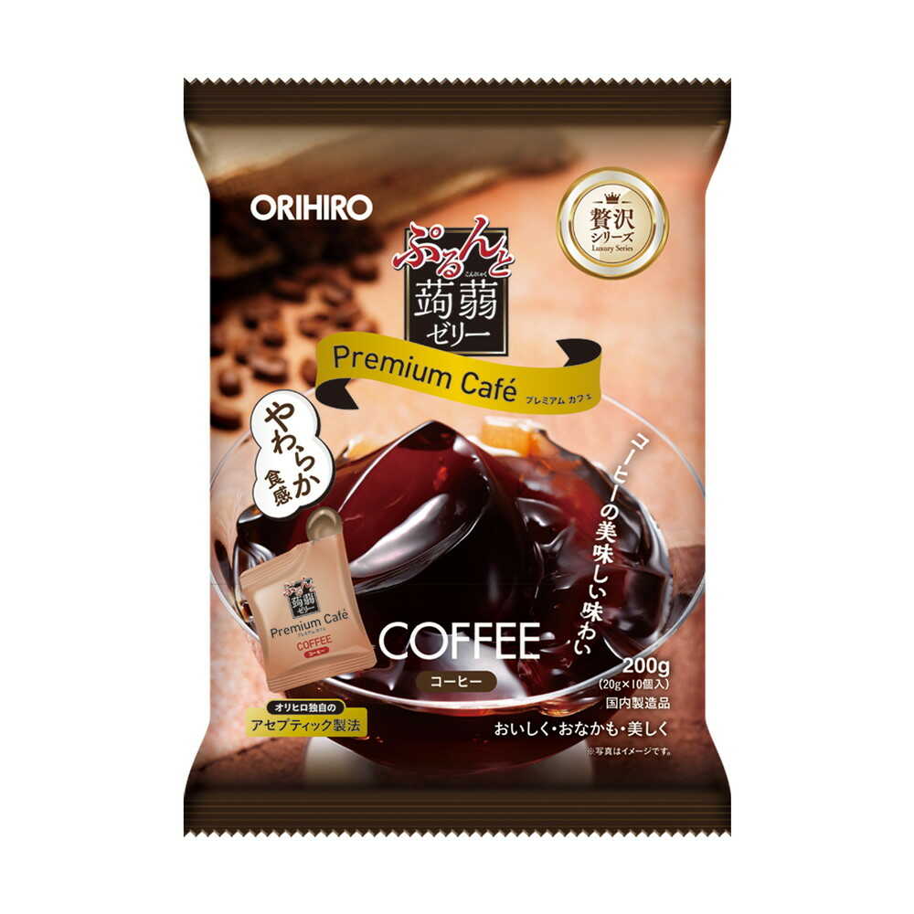 오리히로 곤약젤리 프리미엄 카페 커피맛 10개입