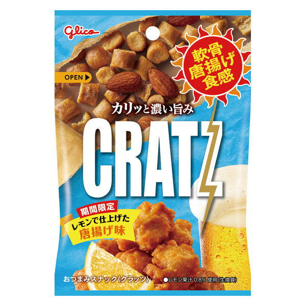 ★계절한정★ 글리코 크래츠 레몬 치킨 가라아게 맛 33g