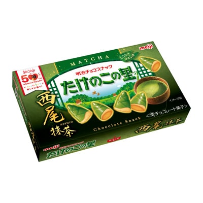 메이지 타케노코노사토 죽순 초코과자 니시오 말차맛 