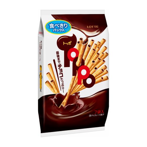 롯데제과 톳포 TOPPO PACK 12g x7봉입