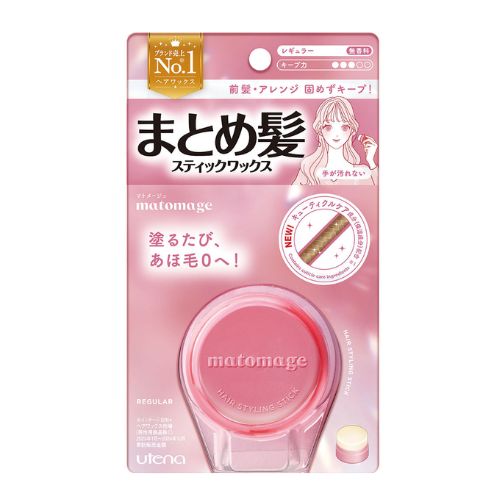 우테나 마토메카미 헤어 왁스 스틱 레귤러 타입 13g