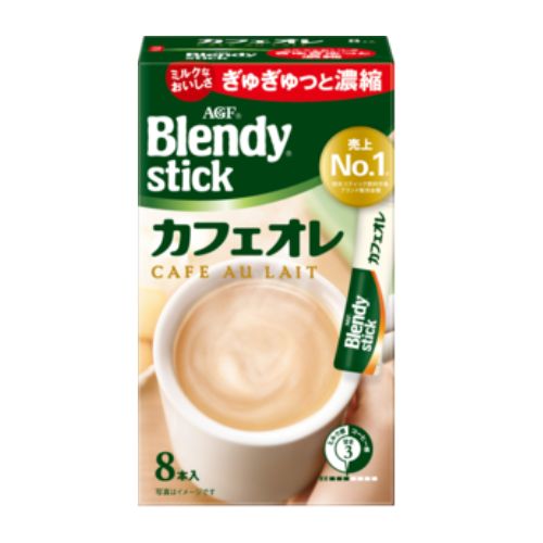 AGF 블랜디 카페 오레 스틱 8개입