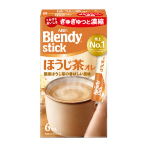 AGF 블랜디 호지차 라테 스틱 6개입