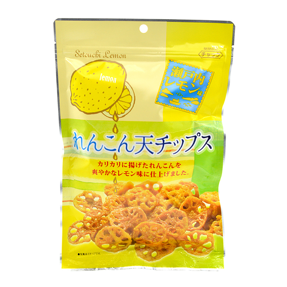 (유통기한 2026년 2월 15일까지) 아코메야 도쿄 연근 튀김칩 세토우치 레몬맛