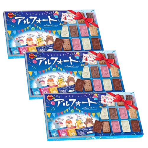 【3개 세트】★겨울한정★ 부르봉 알포트 미니초콜렛 어소트팩 32개입 (1개당 12,790원)