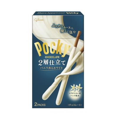 【3개 세트】(겨울한정) 글리코 포키 바닐라 화이트 초코렛 2봉입 (1개당 3,490원)