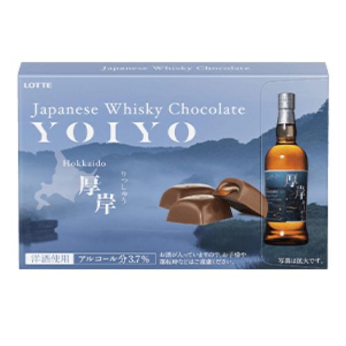  [수량한정] 롯데제과  YOIYO 아케시 증류소 릿슈 위스키 초코렛