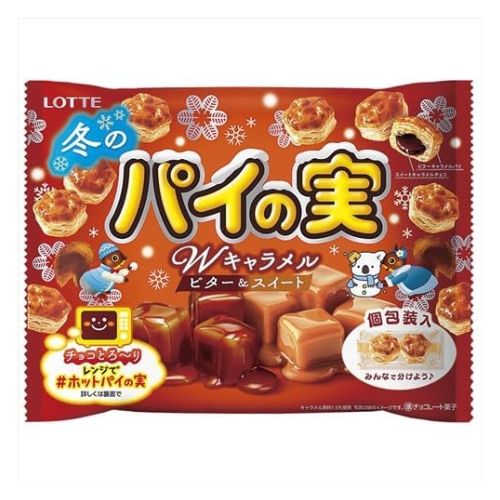 [한정상품]롯데제과 파이노미 쉐어팩 비터 & 스위트 캐러멜 124g 