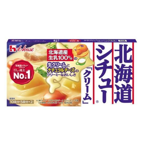 하우스식품 홋카이도 크림 스튜 180g 10인분