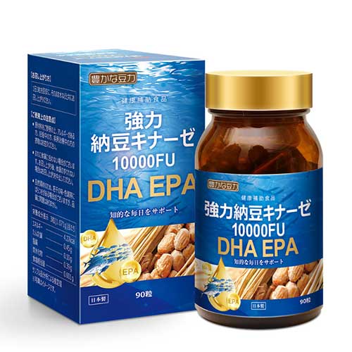 히로이치 강력 낫토키나제 10,000FU DHA EPA 소프트 캡슐타입 90정