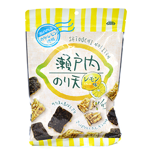 (유통기한 2026년 5월 18일까지) 아코메야 도쿄 세토우치 김부각 (김 튀김) 레몬맛