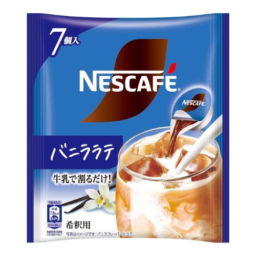 네스카페 포션 농축 커피 바닐라 라떼 7개입