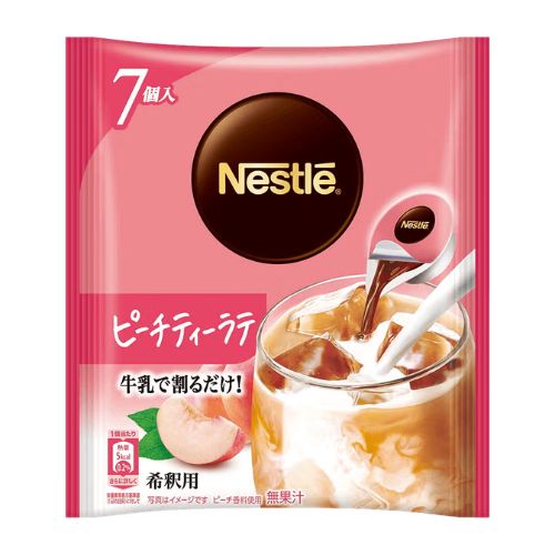 네스카페 포션 농축 피치 티 라떼 7개입