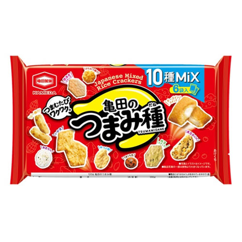 카메다 츠마미타네 믹스 스낵 120g (6봉지)