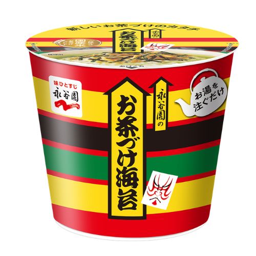 나가타니엔 컵 오차즈케 노리 김맛