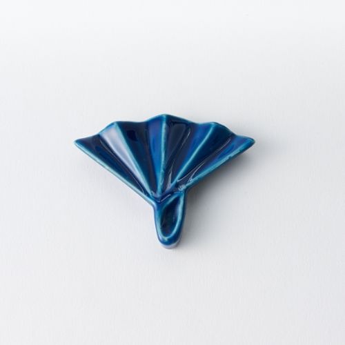 아코메야 도쿄 젓가락받침 종이접기 부채 (네이비)