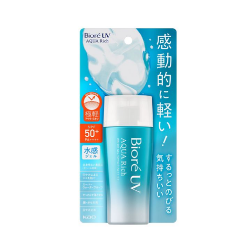 비오레 UV 아쿠아 리치 워터리 젤 타입 SPF 50+ PA ++++