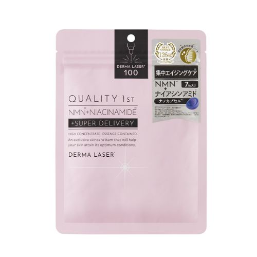 퀄리티퍼스트 더마 레이저 슈퍼 N.M.N100 마스크(안티에이징) 7매입