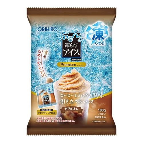 [계절한정] 오리히로 얼려먹는 아이스 디저트 프리미엄 카페오레 10개입
