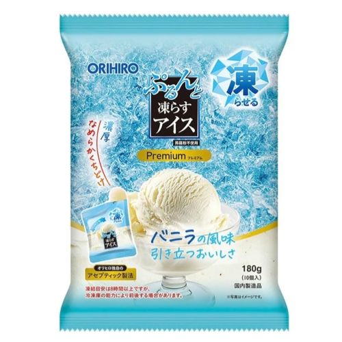 [계절한정] 오리히로 얼려먹는 아이스 디저트 프리미엄 바닐라 10개입
