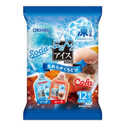 [계절한정] 오리히로 얼려먹는 아이스 디저트 소다&콜라 12개입
