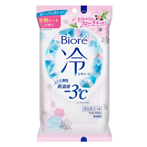 비오레 냉시트 리프레시 플로럴향 20매