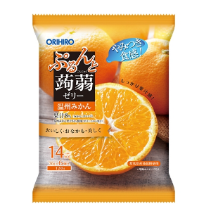 오리히로 곤약젤리 파우치형 온주 밀감맛 6개입