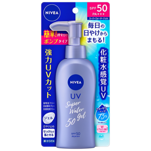 니베아 UV 슈퍼 워터젤 SPF50/PA+++ 펌프